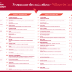 Programme des animations 2025 du Village de l'Artisanat